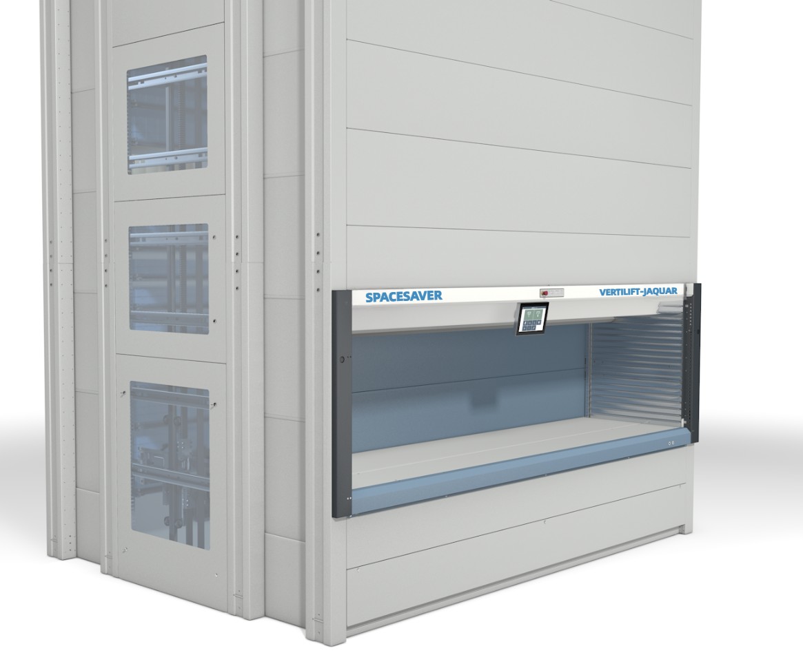 VERILIFT-RABBIT 250 — Spacesaver Vertical Lift Machine in operation